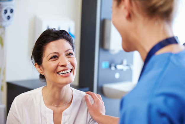 Best ENT Services in Virginia women talking about the best ENT services in virginia